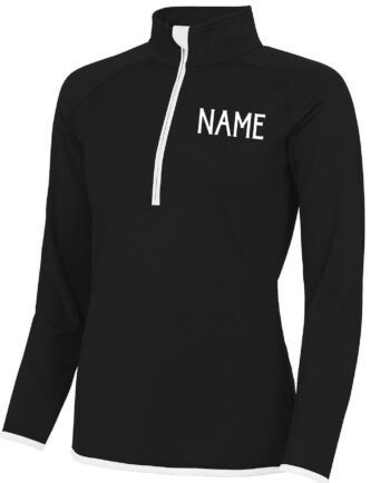 Lisa Hurst Dance Womens Cool 1/2 Zip Sweatshirt