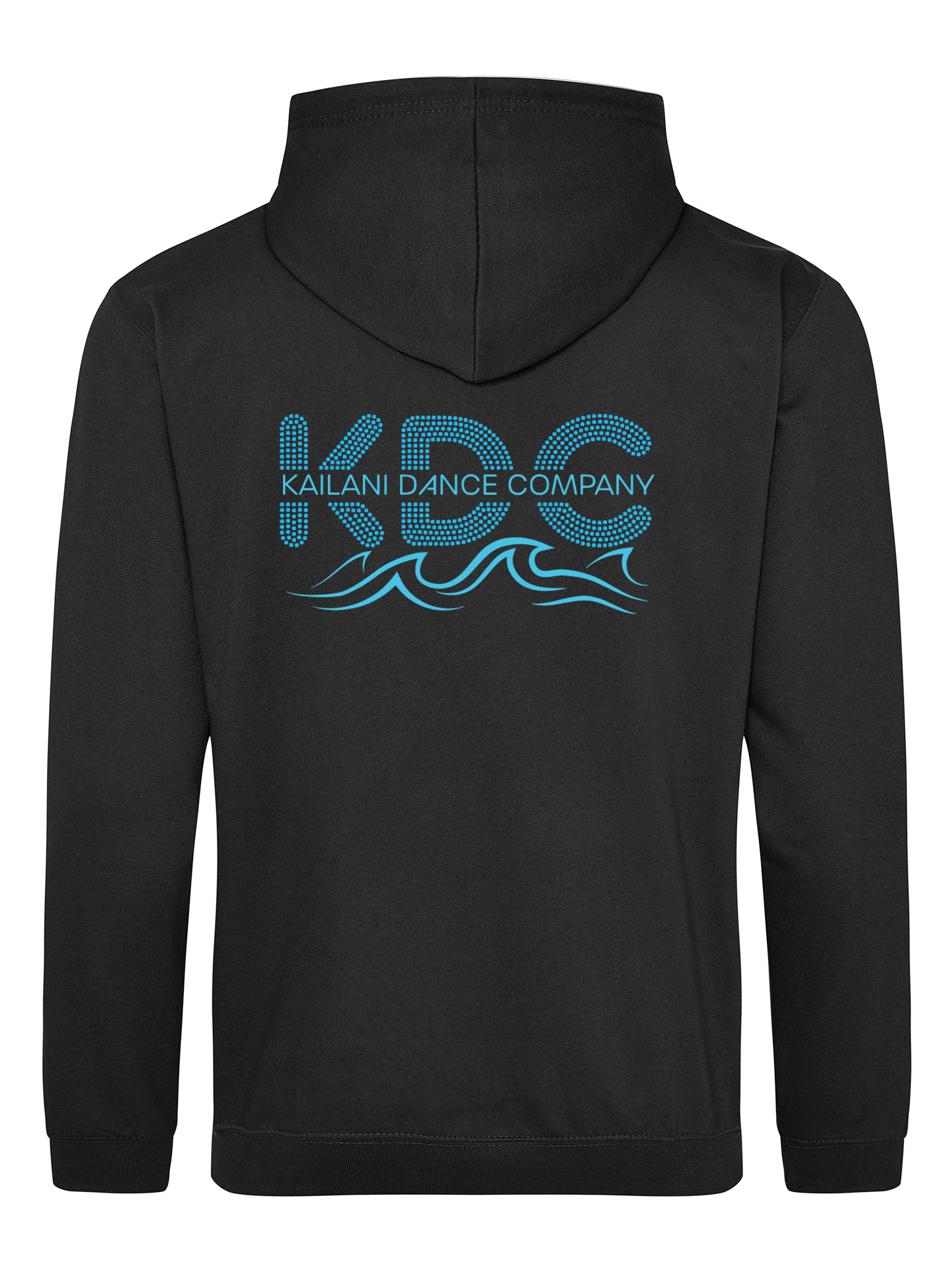Kailani Dance Company Rhinestone Zipped Hoodie - Image 2