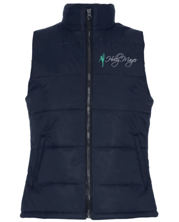 Holly Mayer Academy Of Dance Navy Embroidered Body Warmer