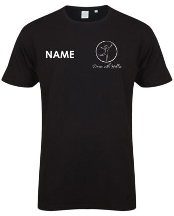 Silver Swans With Hollie Long Line Dipped Hem T-shirt