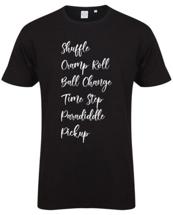 Tap Dance With Hollie Long Line Dipped Hem T-shirt