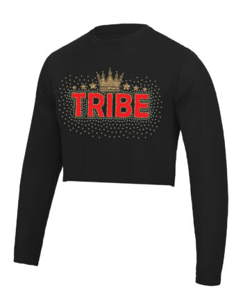Tribe Cheer Long sleeve Crop T-Shirt