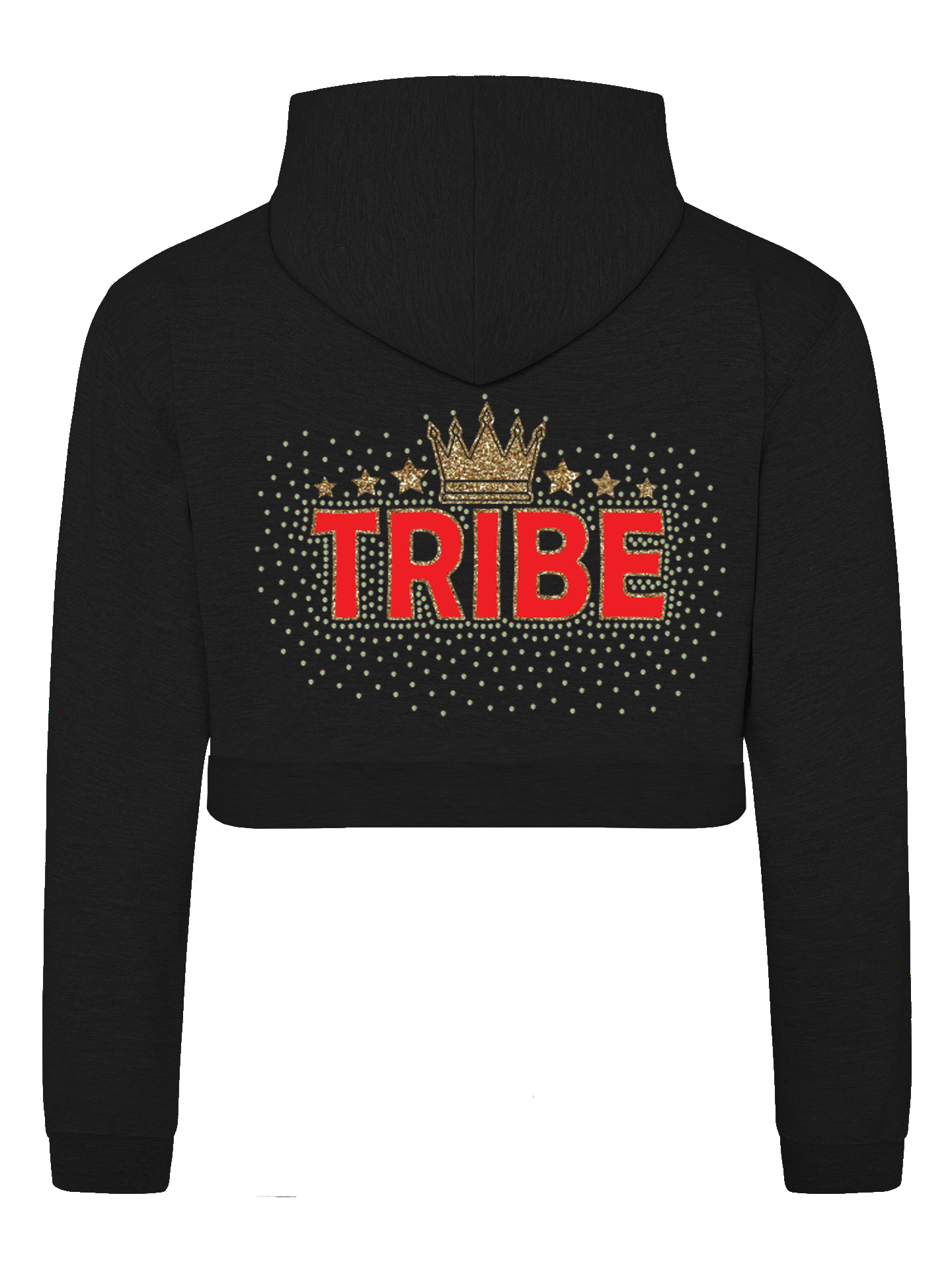 Tribe Cheer Cropped Hoodie - Image 2