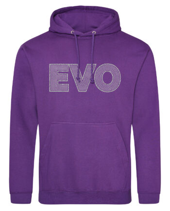 Cheer Evolution EVO Design Purple Pullover Hoodie