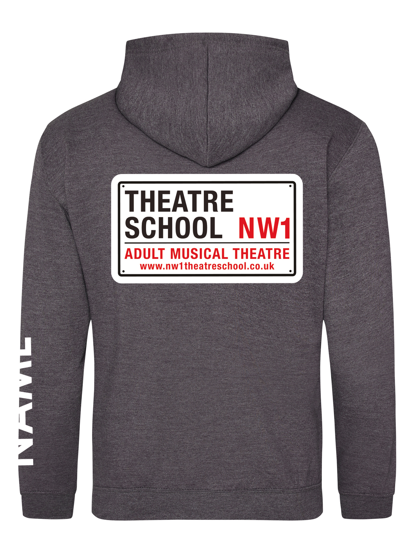NW1 Adult Musical Theatre School Zipped Hoodie - Image 2