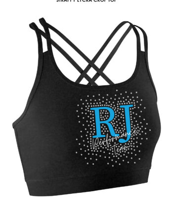 Reiss Jefferies School of Dance Competition Detail Back Crop Top
