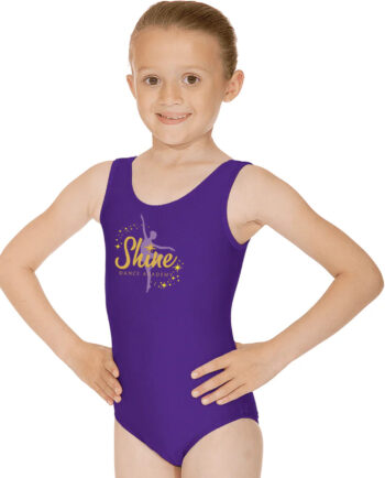 Shine Dance Academy Purple Leotard