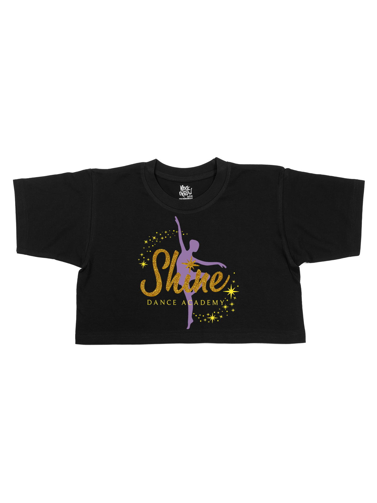 Shine Dance Academy Crop T-shirt