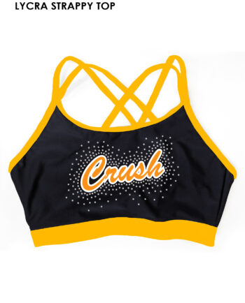 Caterham Allstars Cheerleading Crush Lycra Top**CUSTOM LYCRA 6-8 WEEK LEAD TIME**