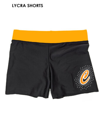 Caterham Allstars Cheerleading Crush Lycra Shorts**CUSTOM LYCRA 6-8 WEEK LEAD TIME**