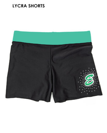 Caterham Allstars Cheerleading Envy Lycra Shorts**CUSTOM LYCRA 6-8 WEEK LEAD TIME**