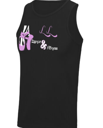 LL Dance & Fitness Glitter Stretch Vest