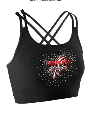Envy Cheerleading Strappy Back Detailed Top