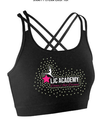 LJC Academy Strappy Back Crop Top