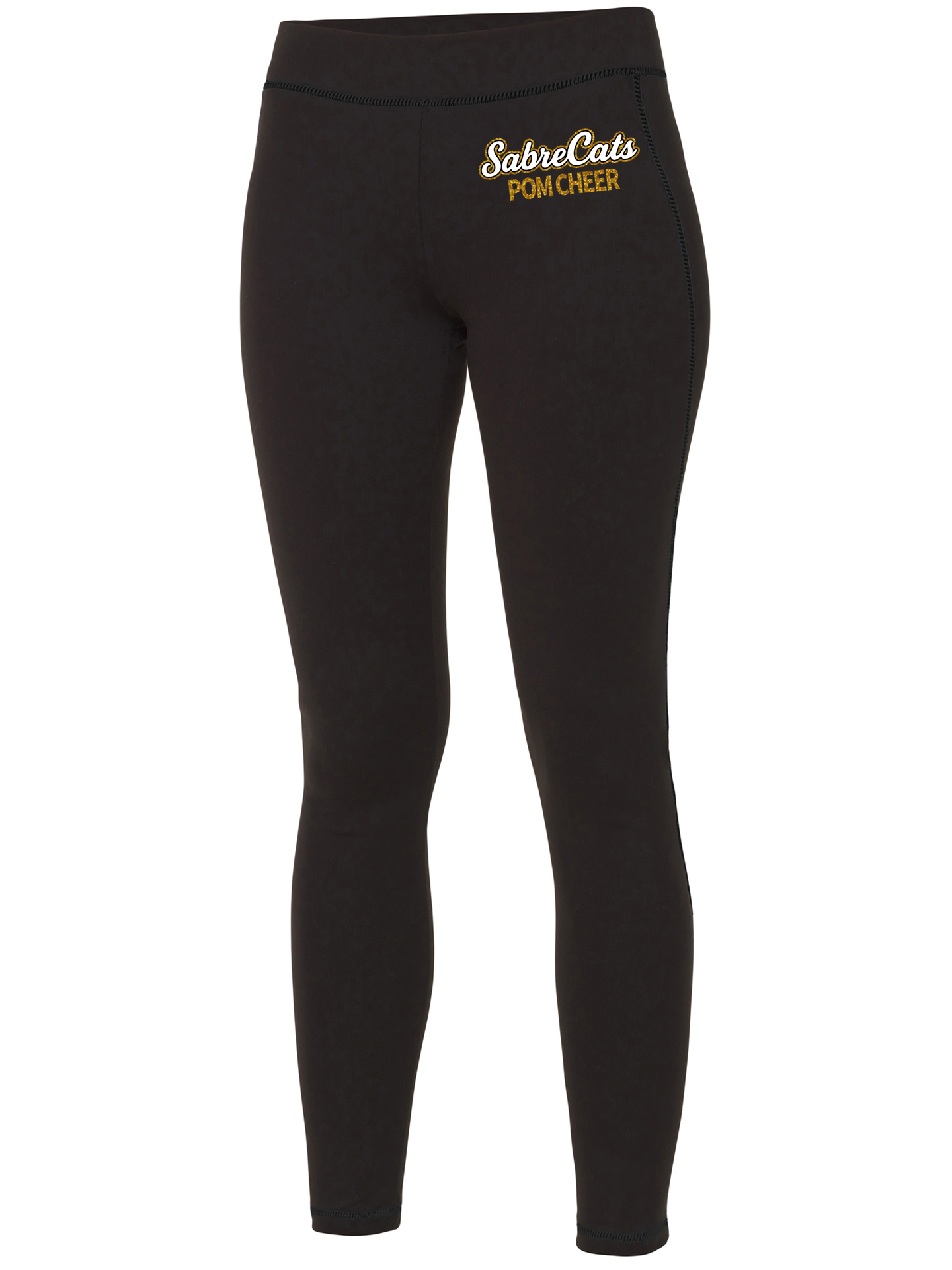 Sabrecats Athletic Glitter Leggings