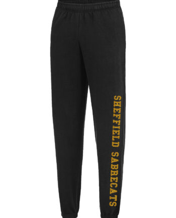 Sabrecats Cheer Glitter Print Cuffed Joggers