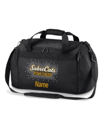 Sabrecats Cheer Rhinestone Holdall
