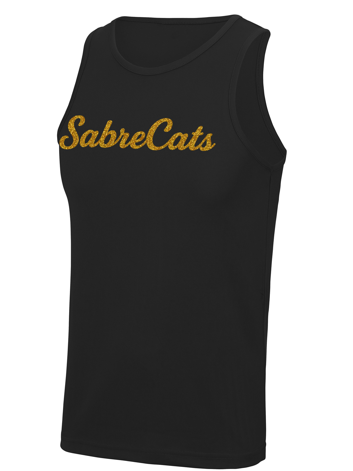 Sabrecats Cheer Glitter Vest