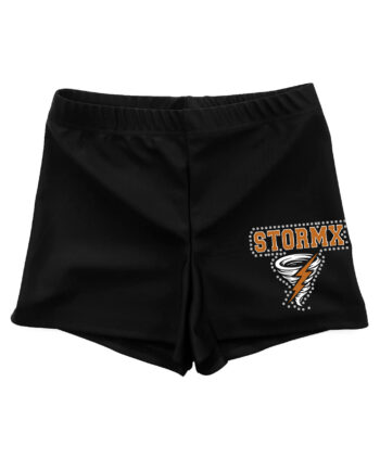 Storm X Rhinestone Lycra Shorts