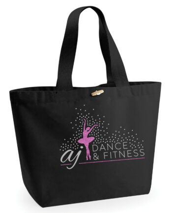AJ Dance and Fitness XL Tote Bag