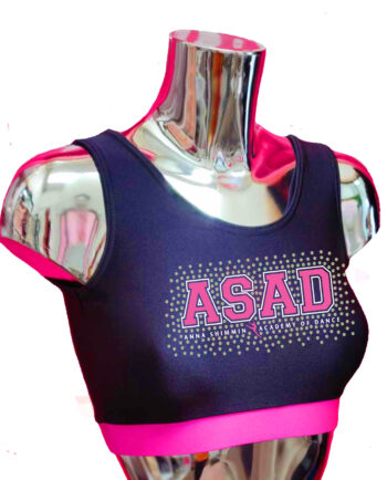 ASAD DRGN Lycra Top with Pink Band *4 Week Lead Time*