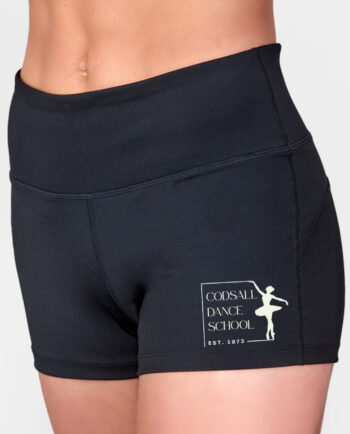 Codsall Dance School High Waist Dance Shorts