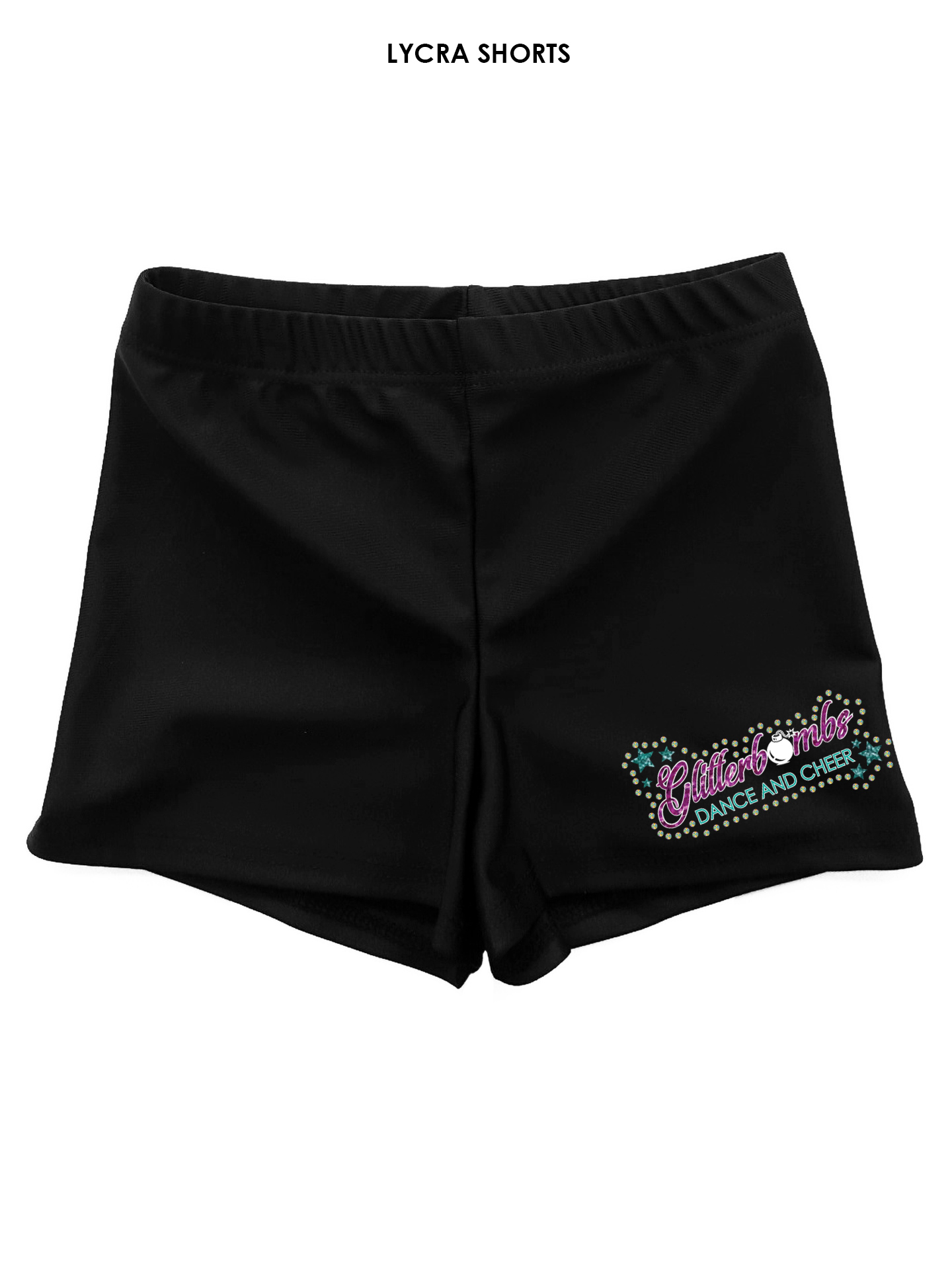 Glitterbombs Cheer and Dance Lycra Shorts