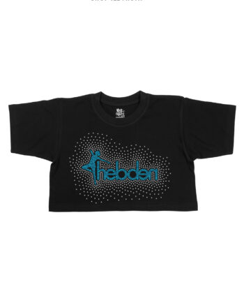 Hebden School of Dancing Rhinestone Cropped T-Shirt