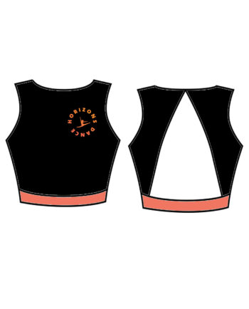 Horizons Dance Crop Top Style 10 *CUSTOM LYCRA 6-8 WEEK LEAD TIME*