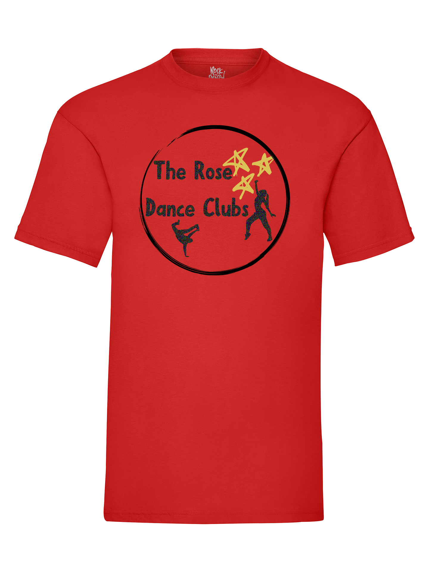 Rose Ballet Red Glitter T-Shirt