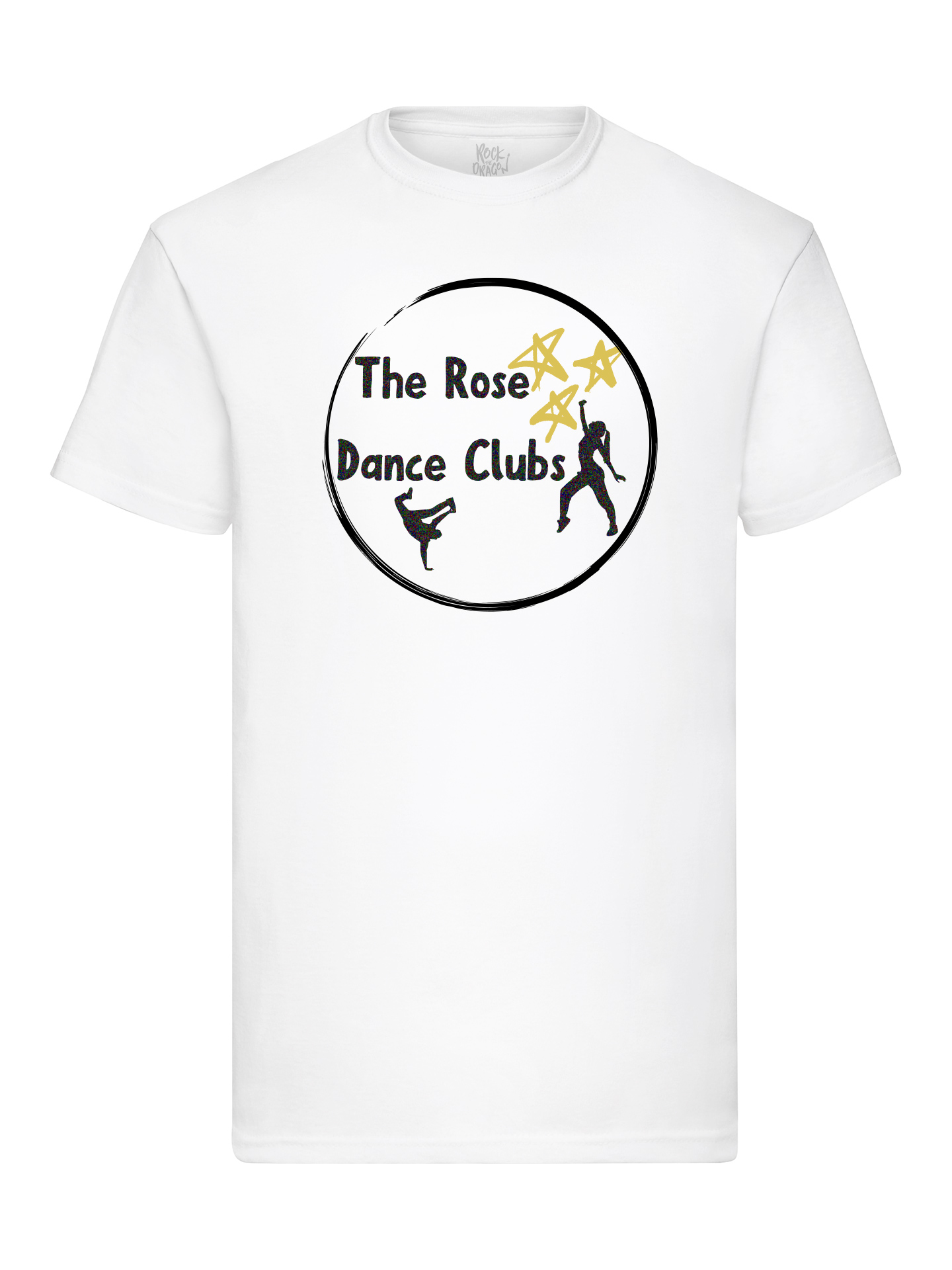 Rose Ballet White Glitter T-Shirt