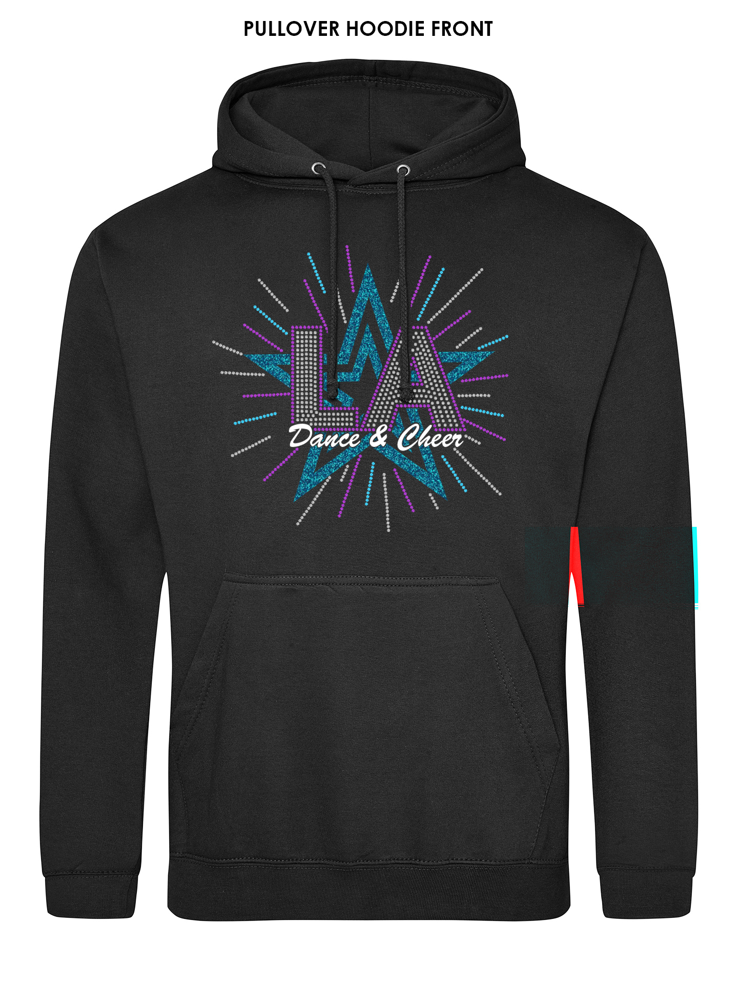 LA Dance & Cheer Rhinestone Pullover Hoodie