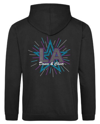 LA Dance & Cheer Rhinestone Zipped Hoodie