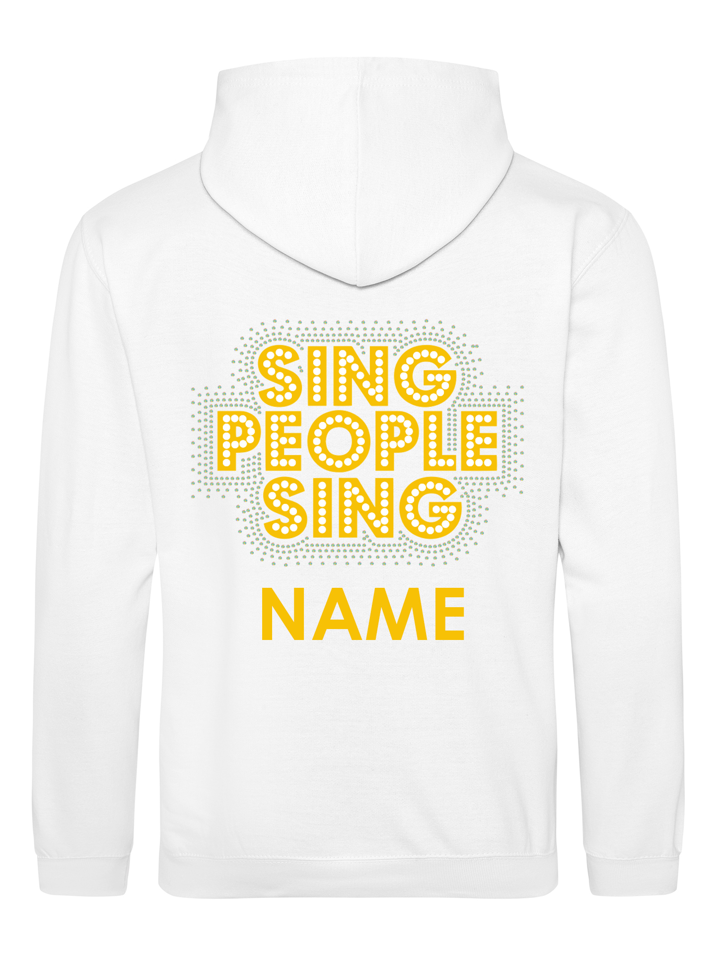 Sing People Sing Zipped Hoodie - Image 6