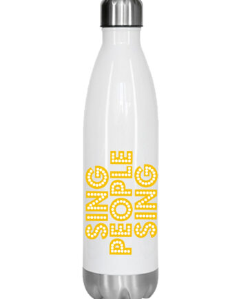 Sing People Sing White Water Bottle