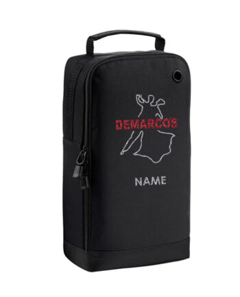 Demarco's Glitter Logo Shoe Bag