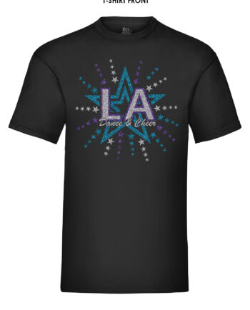 LA Dance & Cheer Glitter T-Shirt