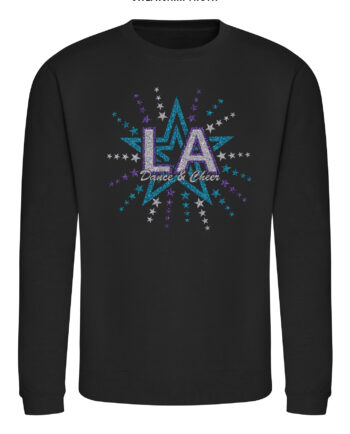 LA Dance & Cheer Glitter Sweatshirt