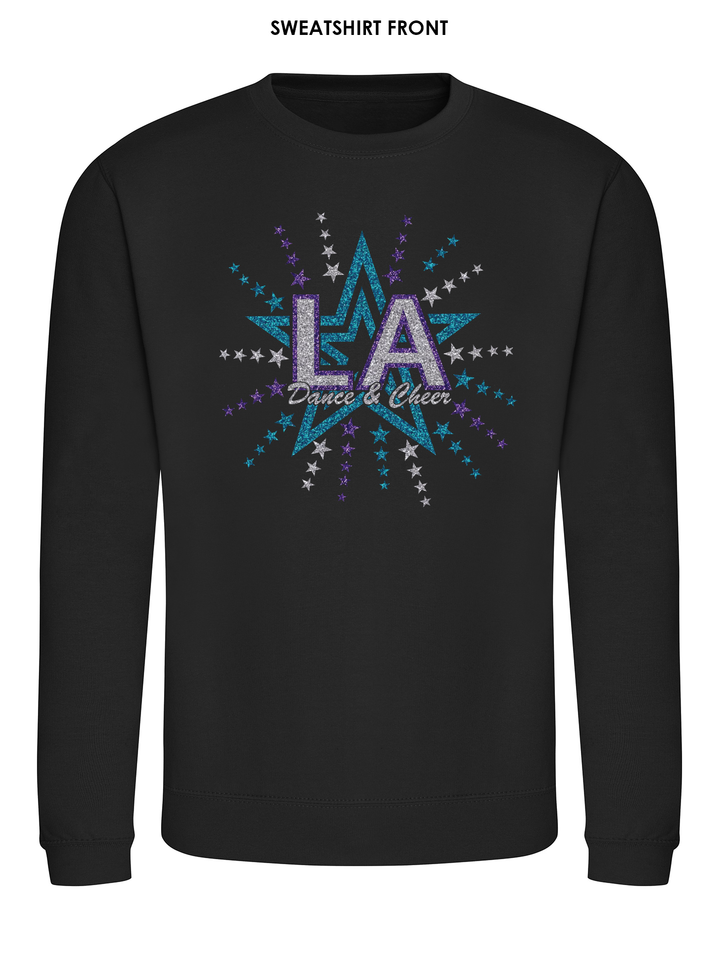 LA Dance & Cheer Glitter Sweatshirt