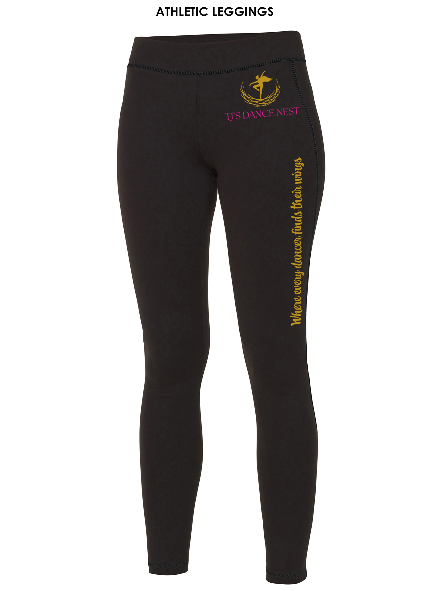 TJ'S Dance Nest Athletic Leggings