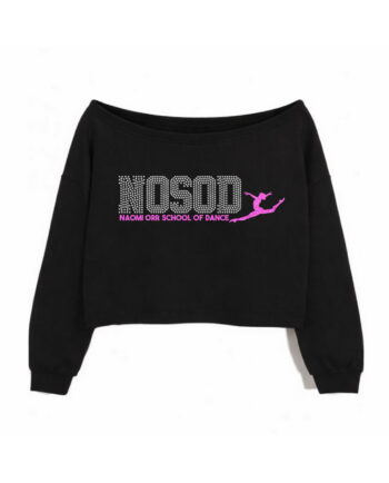 Naomi Orr School Of Dance Slouch Cropped Sweatshirt