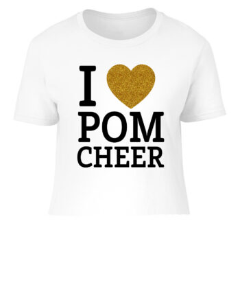 Sabrecats Pom Cropped T-Shirt