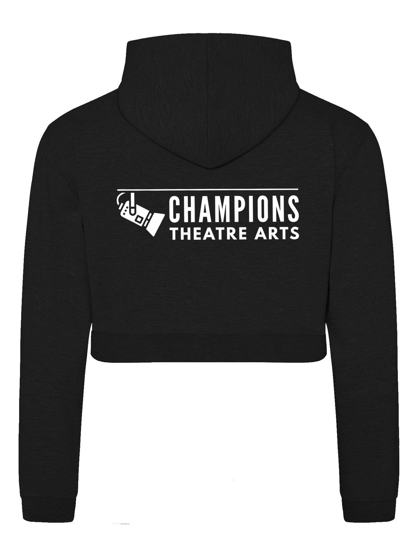 Champions Theatre Arts EMERALDS Cropped Hoodie - Image 2