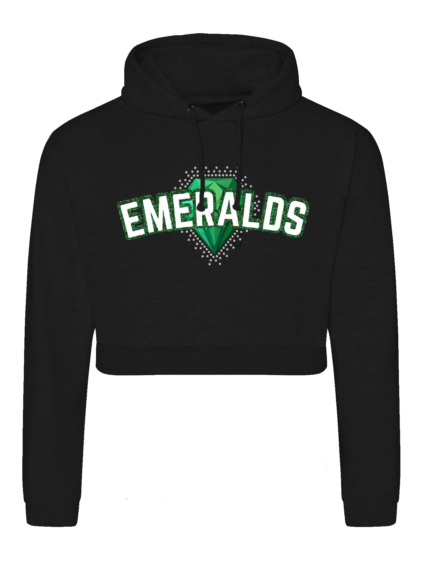 Champions Theatre Arts EMERALDS Cropped Hoodie