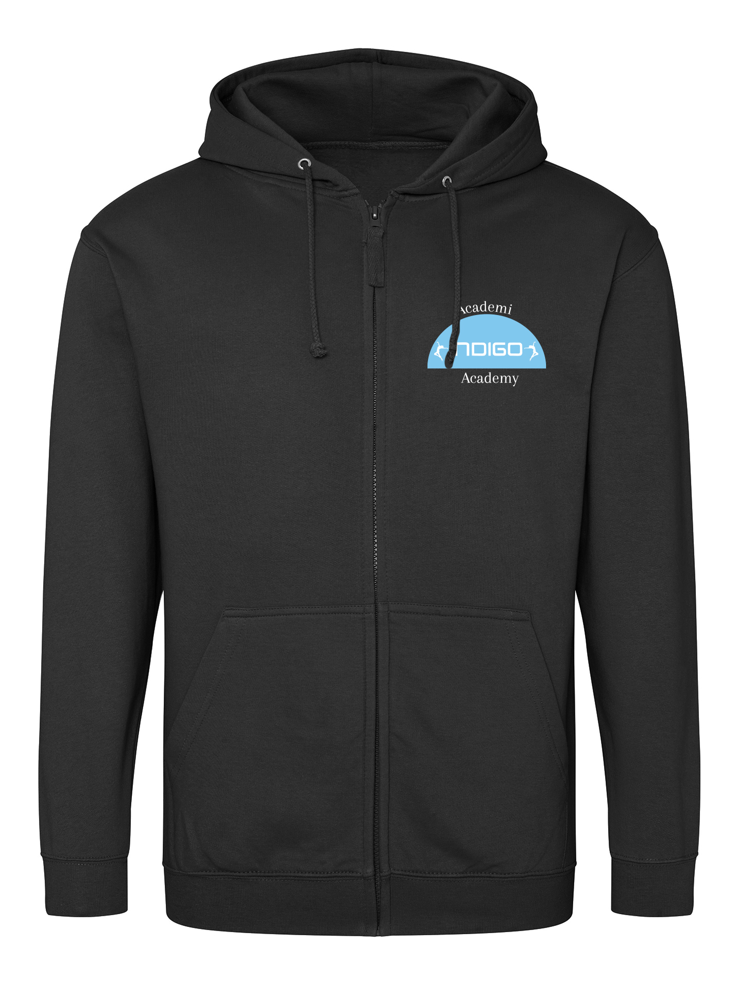 INDIGO Performing Arts Academy EMBROIDERED Zip Up Hoodie