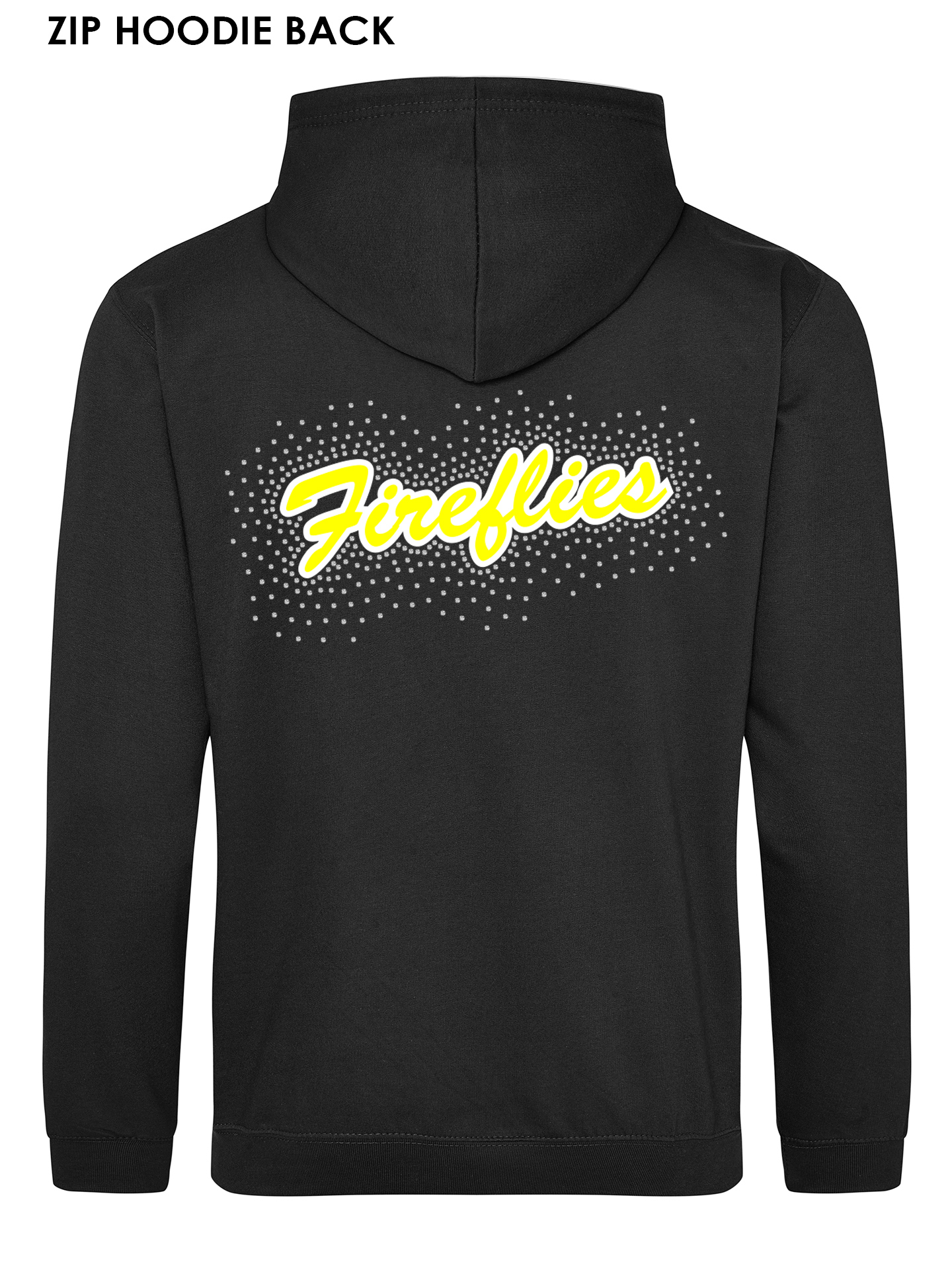 Caterham Allstars Cheerleading Fireflies Zipped Hoodie - Image 2