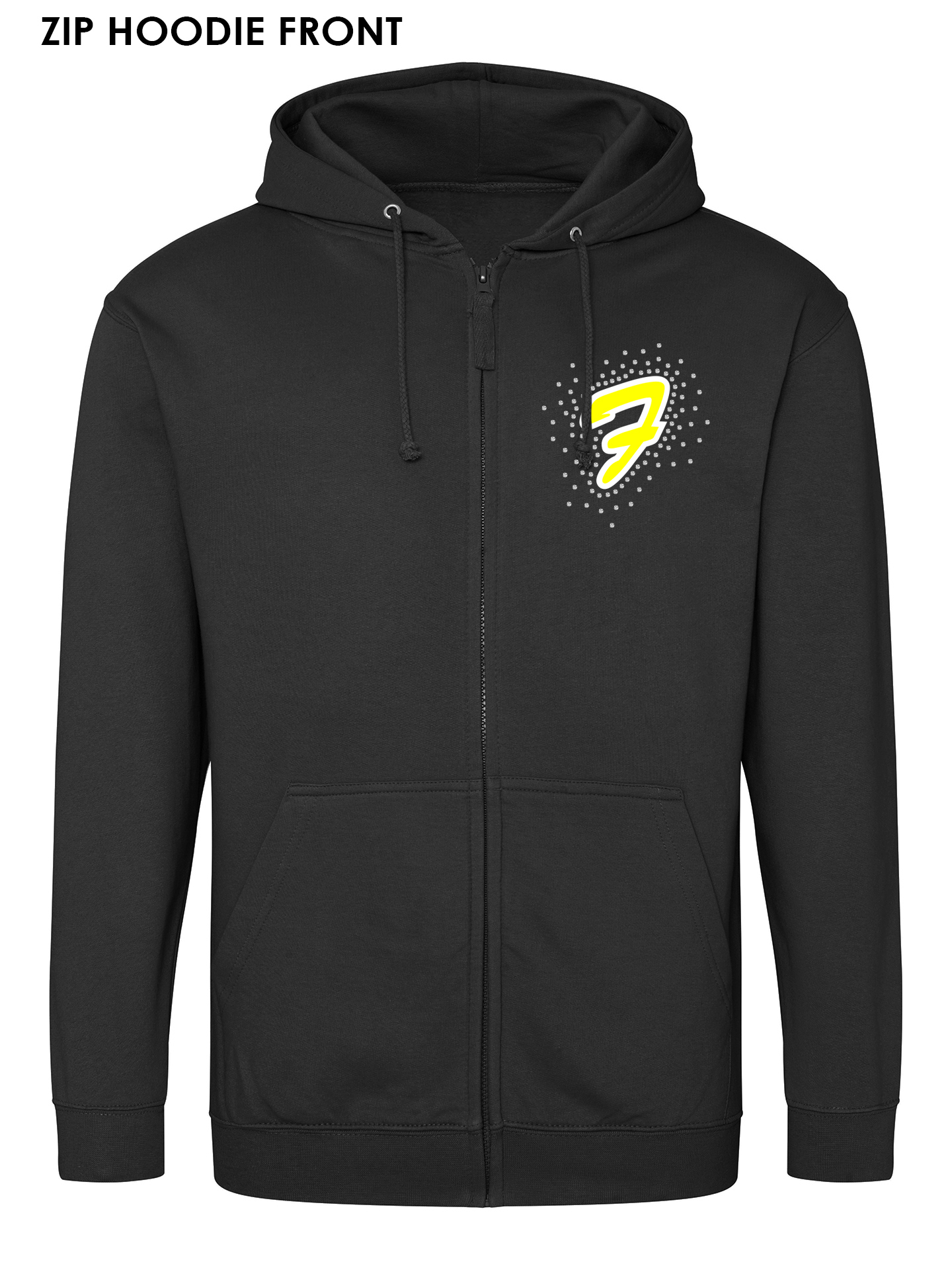 Caterham Allstars Cheerleading Fireflies Zipped Hoodie