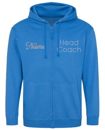 Liberty Gymnastics Rhinestone COACH Zipped Hoodie