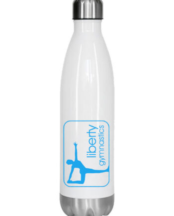 Liberty Gymnastics White Waterbottle