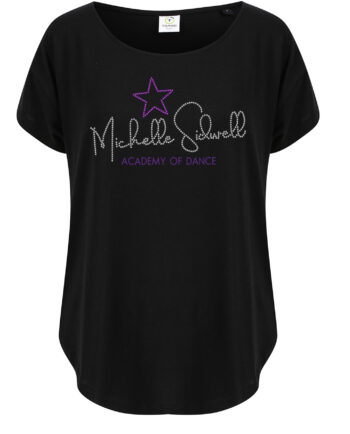 Michelle Sidwell Academy Of Dance Scoop Neck Tee *STAFF ONLY*